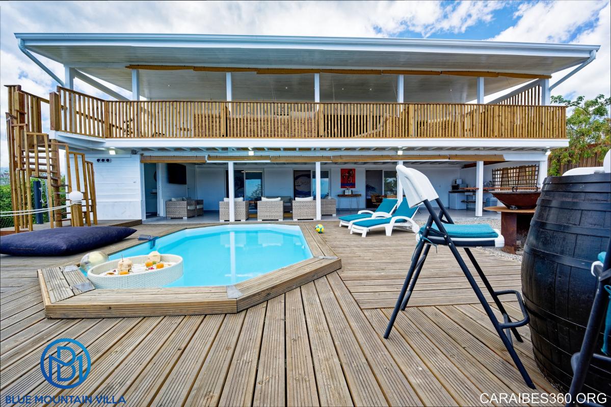 Location villa Martinique Le Carbet - Vue ensemble